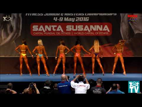 European Amateur Santa Susanna 2016 - Junior Women's Fitness up to 166cm