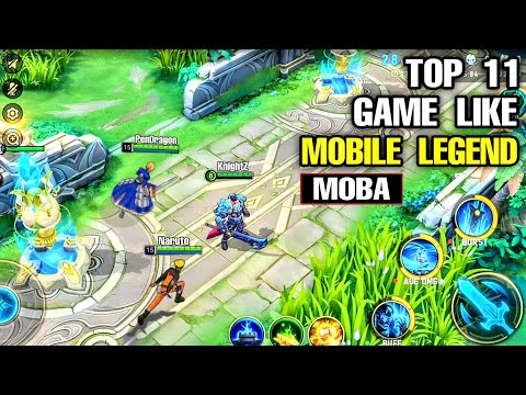 Top 11 Best MOBA game like Mobile legend on Android iOS | Best moba game mobile