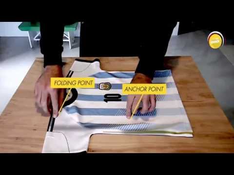 How to fold a t-shirt like a pro