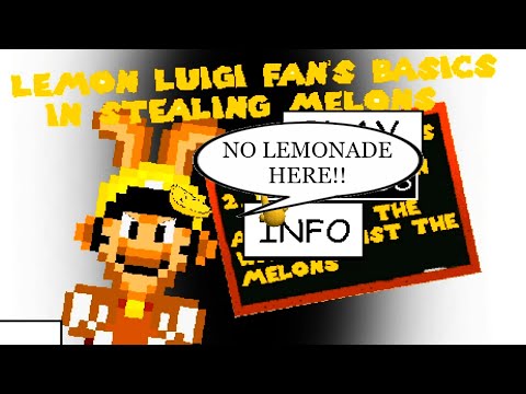 LEMON LUIGI'S BASICS IS NOT MAKING LEMONADE HERE!! | Baldi's Basics in Education and Learning