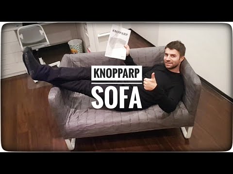 IKEA KNOPPARP диван для детской комнаты - инструкции по установке