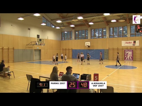 BBBL U12 PARNU 2007 - A.KRAUKLA VEF 2007