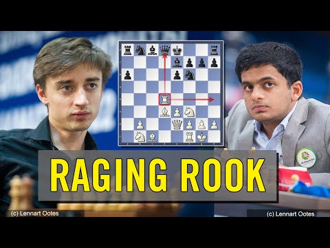 Raging rook | Daniil Dubov vs Nihal Sarin | Rapid Wch 2022