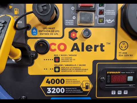 How to Bypass CO Alert Module on Firman Generators