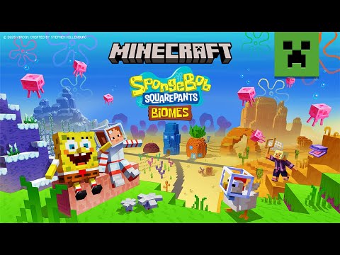 Minecraft x SpongeBob SquarePants Biomes DLC