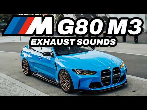 TOP 5 Best BMW G80 M3 Exhaust + SOUND!