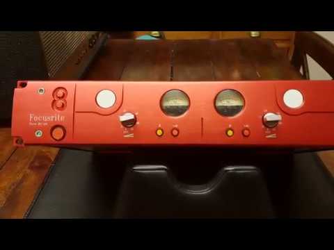 FOCUSRITE RED 8 STEREO MIC-PRE UP CLOSE VIDEO REVIEW AT ESSEX RECORDING STUDIOS