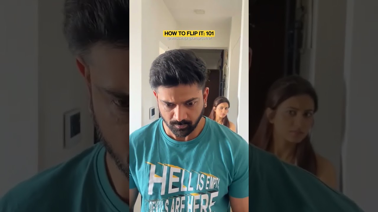 And now we both are nervous. 👀😅 #funny #couple #weneedtotalk #reels #shorts #comedy