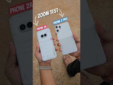 CMF phone 2 pro vs nothing phone 2a zoom test - camera 🤔 #shorts #cmfphone2pro #nothingphone2a
