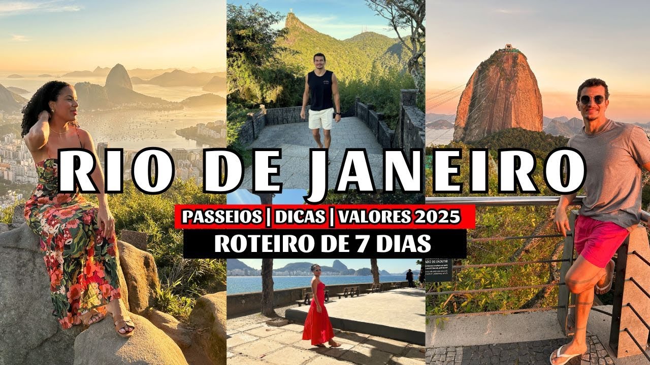 O QUE FAZER NO RIO DE JANEIRO 2024 | ROTEIRO DE 7 DIAS COM PREÇO | MELHORES PASSEIOS, RESTAURANTE