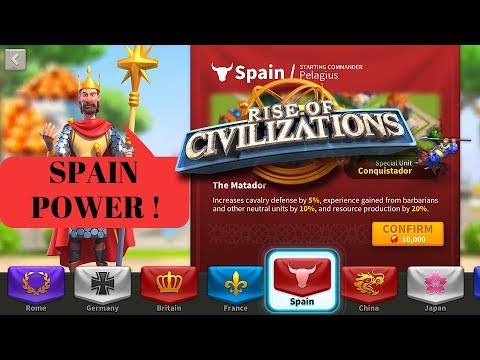 Civilizations update - choose the right Civilization v2.0 - Rise of kingdoms