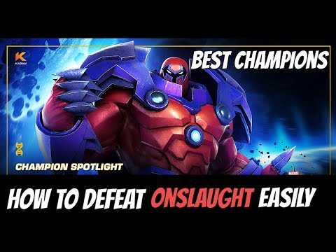 How to defeat Onslaught Easily |thronebreaker/Cavalier| - Marvel Contest of Champion