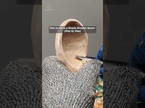 Productvideo 1 - BeaverCraft B1 Spoon Carving Blank – Lindehout Lepel Blanco 260 mm Linden/Basswood