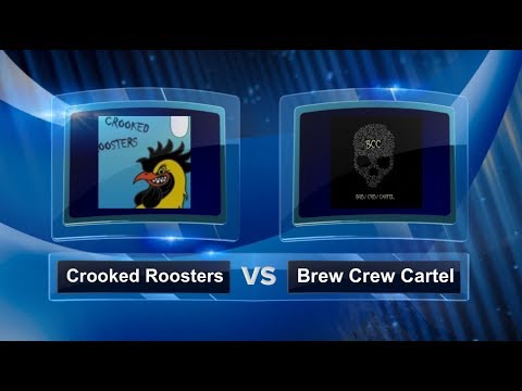 Crooked Roosters vs Brew Crew Cartel - Pool Play - SoCal Kickball Open #SCKO2017