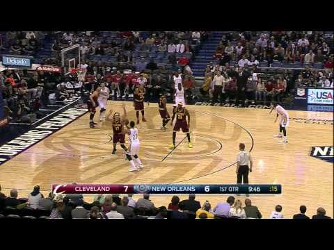 Anthony Davis Highlights Cavaliers vs. Pelicans 12.12.2014 - 8 Points