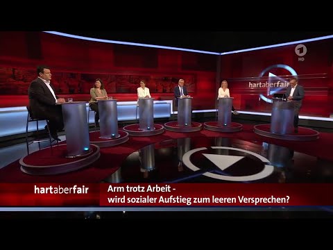 hart aber fair - 10.05.2021 - Arm trotz Arbeit: Wird sozialer Aufstieg zum leeren Versprechen?