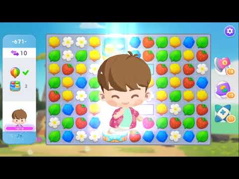 BTS Island: In the SEOM Level 671 - NO BOOSTERS GAMEPLAY 🎵 | SKILLGAMING ✔️