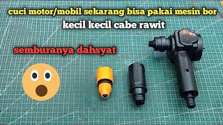 Jet Cleaner Adapter for Drilling Machine