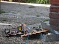 Circuit board frying using a 1000 watt MOT