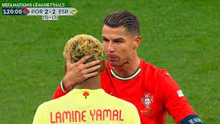 LAMINE YAMAL DESRESPEITOU CRISTIANO RONALDO E ELE SE VINGOU
