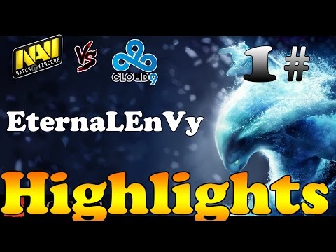 Dota 2 - Na`Vi vs Cloud 9 1# - Loser Bracket BO3 - #TI4