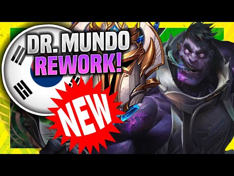KOREAN CHALLENGER NEW MUNDO REWORK TOP GAMEPLAY! - Korean Challenger Plays Dr. Mundo Top vs Camille!