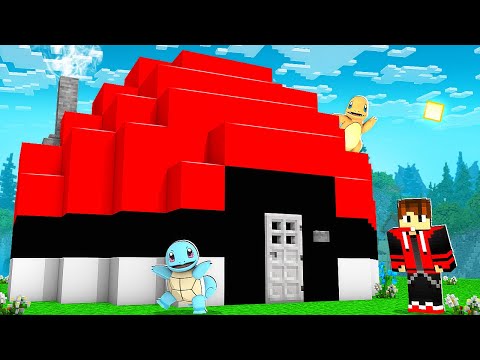 I Build A Pokeball House In Minecraft I Pixelmon #2