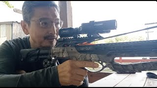 Barnett XP400 crossbow after 1 year and why you should practice X-bow from the tree stand.