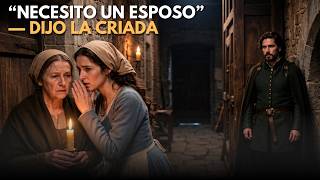 «NECESITO UN ESPOSO ANTES DE MAÑANA» — EL CONDE ESCUCHÓ EL SECRETO DE SU NUEVA CRIADA