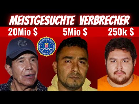 12 der meistgesuchten Verbrecher der Welt | true crime deutsch