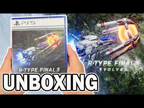 R-Type Final 3 Evolved: Deluxe Edition (PS5) Unboxing
