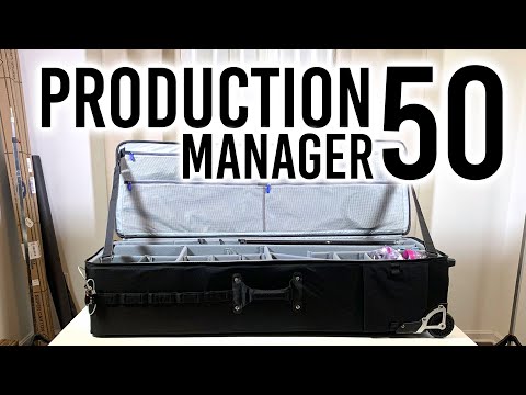 Production Manager 50 Review - Rolling Camera Bag - Light Stand Case