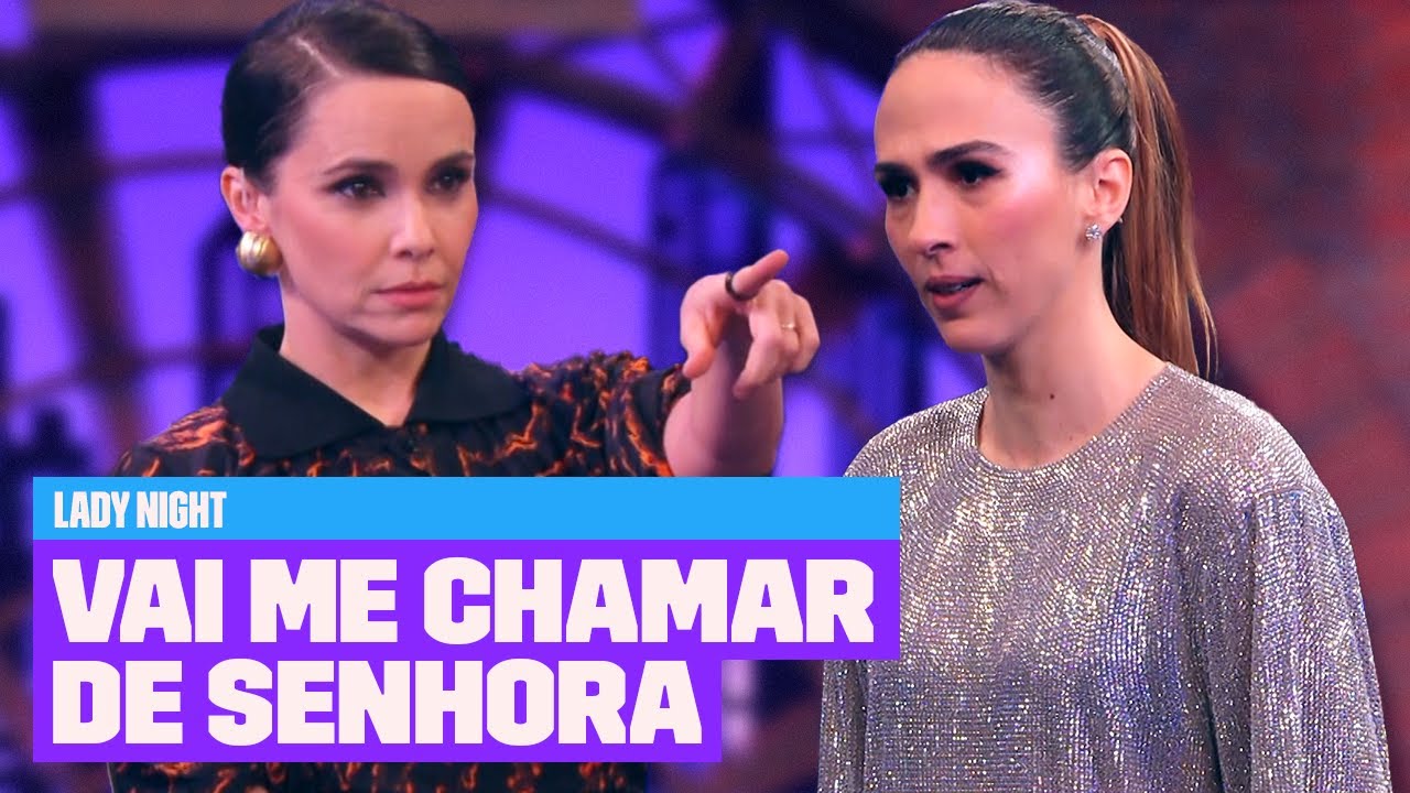 Débora Falabella reinterpreta trecho de AVENIDA BRASIL | Lady Night | Multishow