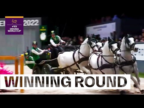 Bram Chardon magnificent! | FEI Driving World Cup 2022/23