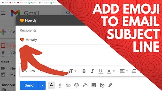 How to Add Emoji to Email Subject Line - Gmail and Outlook