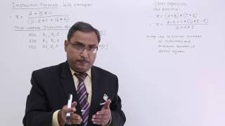 3 Address Instruction Format Example