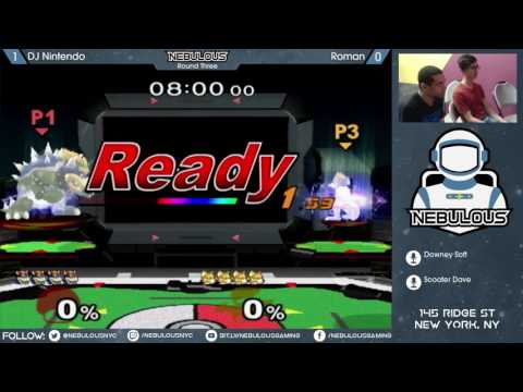 Nebs After Dark #67: Singles - Round Three: DJ Nintendo vs. Roman
