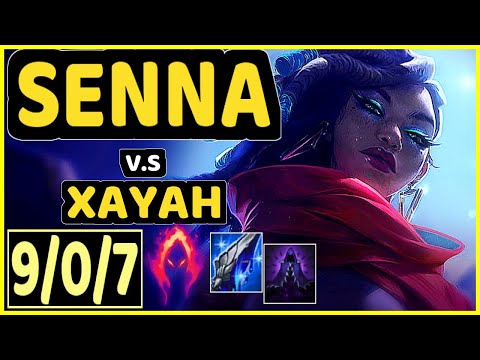 BRTT (SENNA) vs XAYAH - 9/0/7 KDA BOTTOM ADC GAMEPLAY - BR Ranked GRANDMASTER