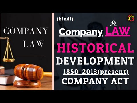 Company Law: History Evolution & Development Of Company Law in India l History of Company Law