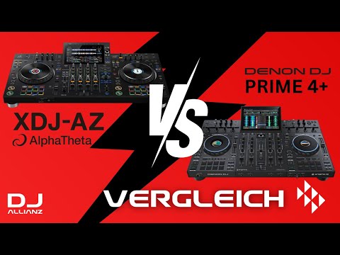 XDJ-AZ vs. Prime 4+ welches Standalone Gerät ist das bessere?
