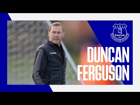A BIG INTERVIEW WITH BIG DUNC! | DUNCAN FERGUSON ON BECOMING EVERTON'S CARETAKER MANAGER