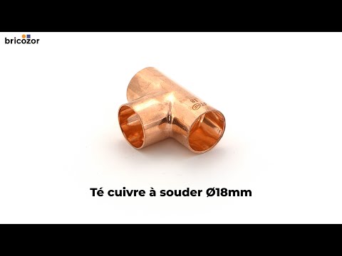 Té cuivre à souder VIEGA