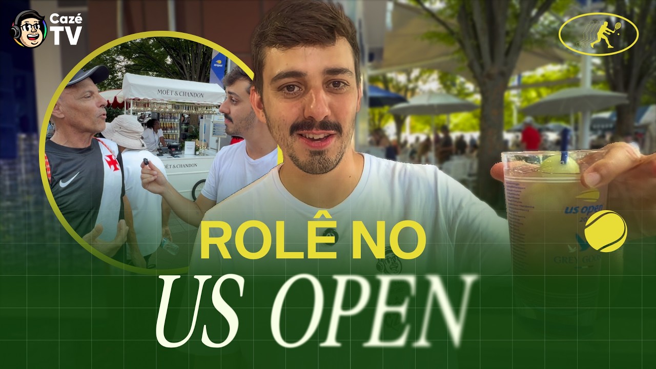 COMO É PASSAR UM DIA NO US OPEN? CONHECEMOS POR DENTRO O COMPLEXO DO GRAND SLAM AMERICANO