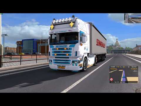 Euro Truck Simulator 2 (1.30) Scania W&B Transport + DLC's & Mods