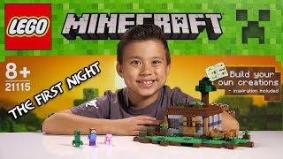 LEGO Minecraft Первая ночь (21115) - відео 4