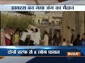 Uttar Pradesh: Two groups clash at Hathras, incident caught on camera