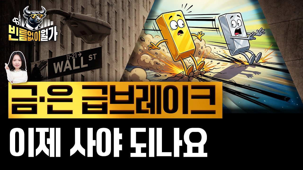 급락한 금은값 '이때'부터 다시 간다? 금·은·구리 투자 방법 | 빈난새의 빈틈없이월가