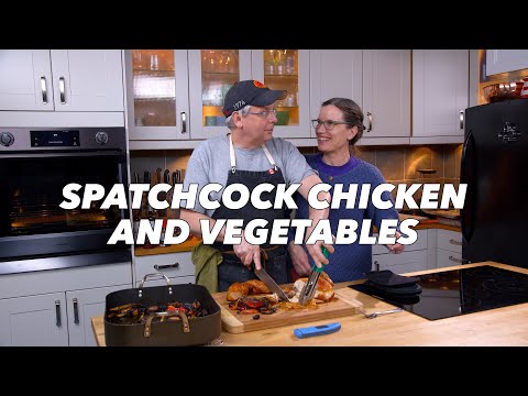 Not A Recipe! A Method - Roasted Spatchcock Chicken And Vegetables