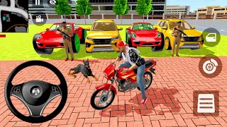 🙎Indian Thift Auto Simulator🎮Franklin Purchase Modify Red Nissan GTR Car Android Game🎮