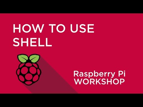 Raspberry Pi Workshop - Chapter 1 - Introduction to Shell - Video ...